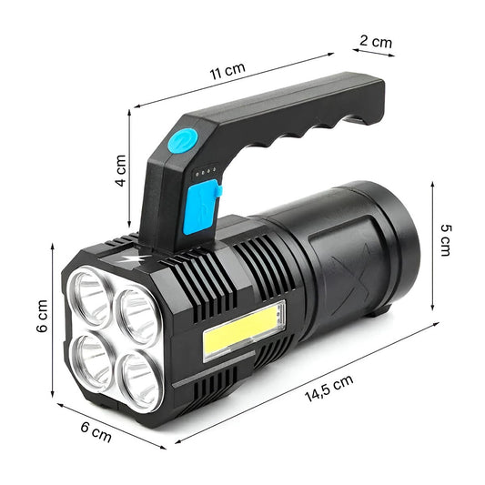 Linterna Led Luz Largo Alcance 8206